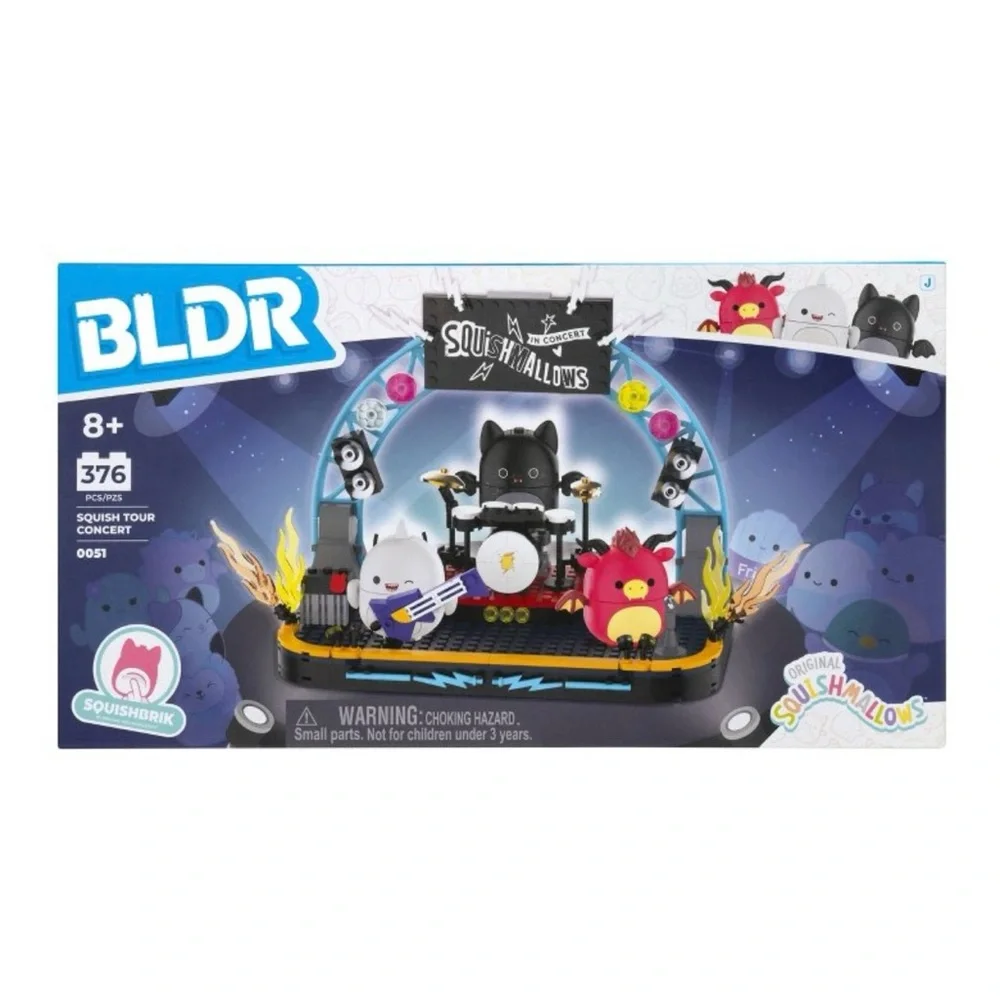 New BLDR 0051 - Squishmallows Squish Tour Concert Building Set - 375pc